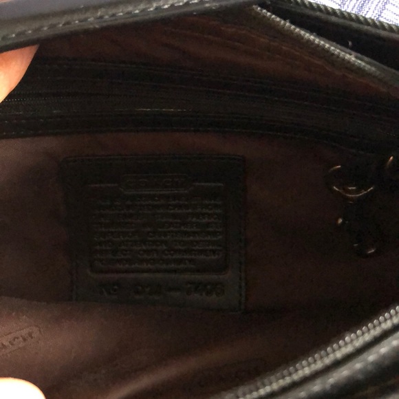 Black COACH shoulder bag - Picture 6 of 7